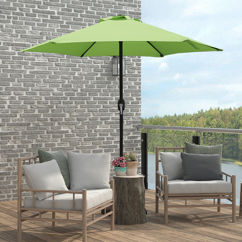 Parasol de marché 89 po Regena, Vert