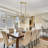 16 - Light Dimmable Bubble Glass Sputnik Modern Linear Chandelier-1778535605