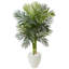54'' Faux Palm Tree in Stone Planter