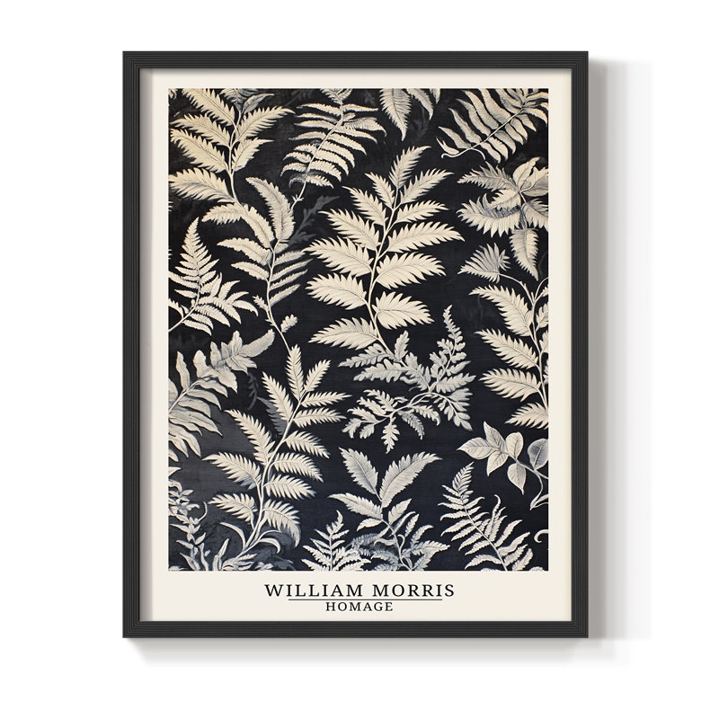 Imprimé encadré en bois massif de la série DCCXCV III de la série WILD, H 21 po x l 17 po, Noir, noir, noir, noir