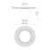 Laki Glass Flush Mount