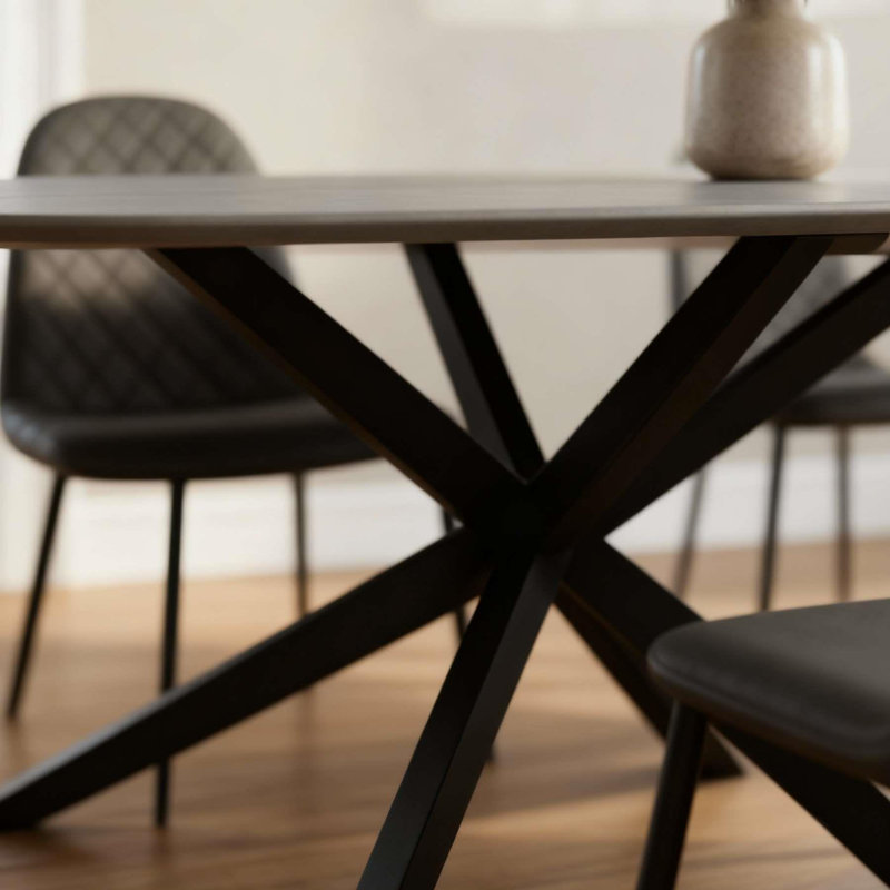 4 - Person Dining Set, 76cm H x 160cm W x 90cm D