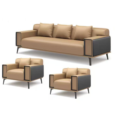 Ensemble de canapé de bureau simple, moderne et créatif