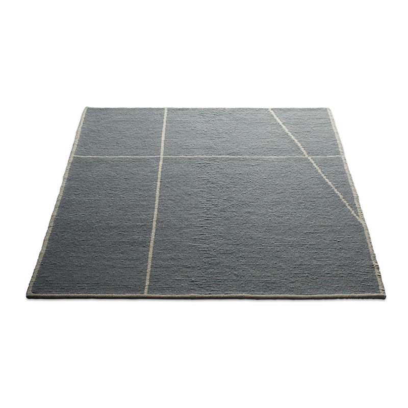 Collet Rug in Haze/Ivory, Rectangle 8' x 10', Gray/Ivory