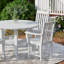 Ensemble de table ronde 46 po avec chaises d'appoint Classic 5 pièces-1028736312