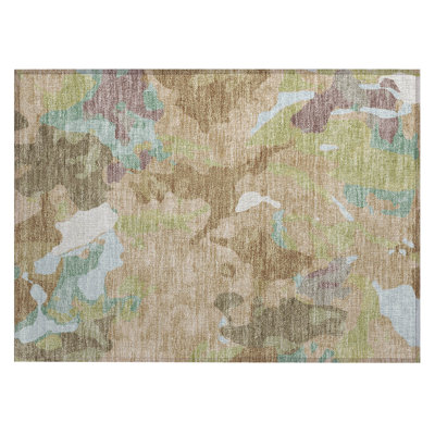 Machine Washable Indoor/Outdoor Oden ACN2161 Modern Rug