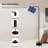 Dimmable Floor Lamp For Living Room,Arc Sofa Lamps With Remote Control,Stepless Dimmable & Colors Temperature,2700K-6500K,67 In,Tall Modern Standing Lamp For Bedroom Study Room Office,White-1760069663