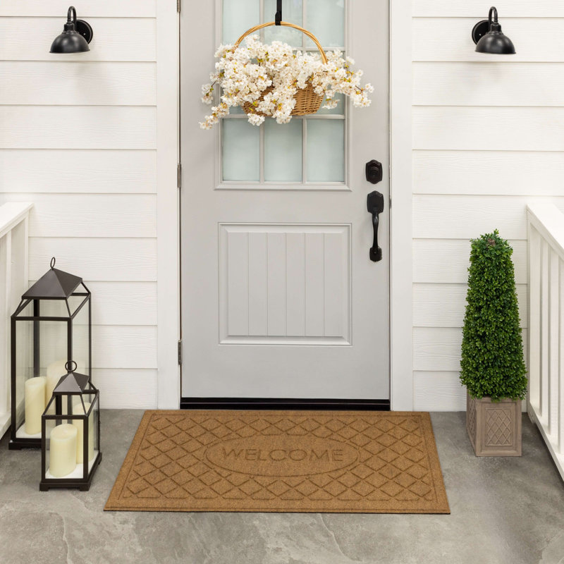 Tapis de porte Welcome Impressions, Tanné