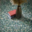 Vintage Look Chenille Machine Printed Area Rug-1470474248