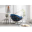 Chaise berçante d'extérieur en rotin, chaise berçante inclinable-9160653