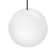 Cafè Opal 1 - Light White Single Pendant