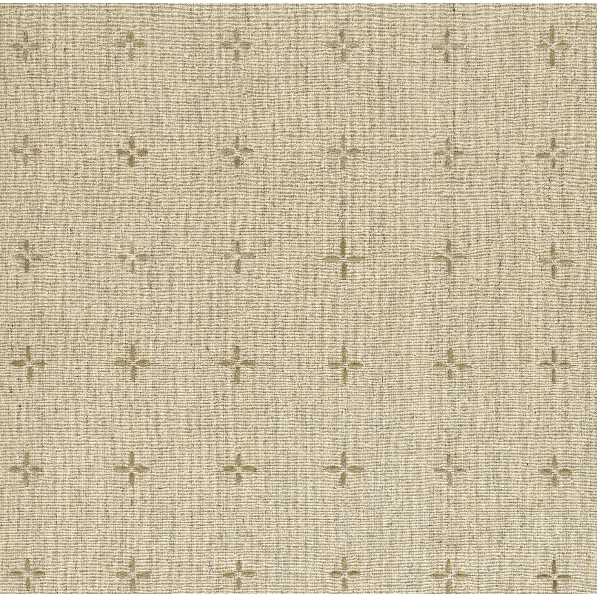 Momeni Oliver Geometric Wool and Polyester Hand Loomed Natural Area Rug, Runner 2'3" x 8'