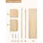Nursery Floating Shelves For Wall, Set Of 3 Book Shelves-1960234144-1960234145