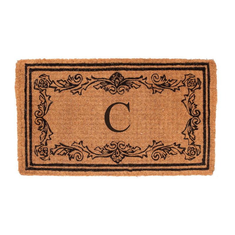 Balmer Outdoor Doormat, Rectangle 1'6" x 2'6", C