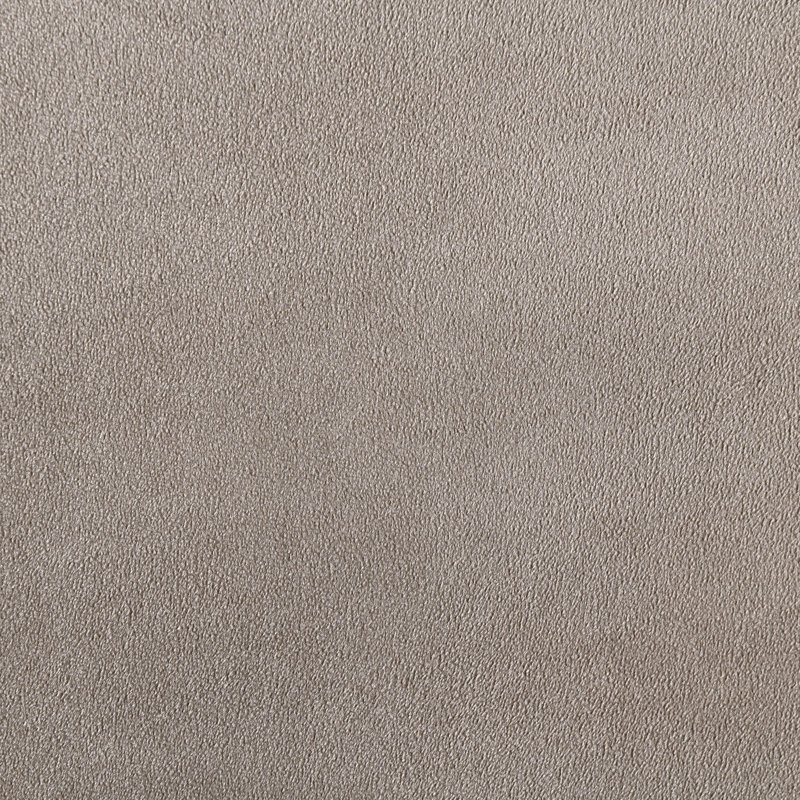 Chaise rembourrée en velours Rachel, Velours taupe