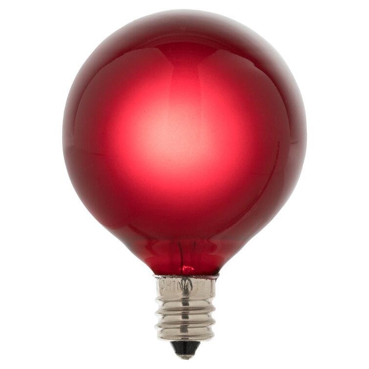The Holiday Aisle® Globe Light Bulbs | Wayfair