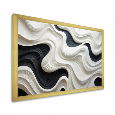 " Black White Opt Optical Symphony II "