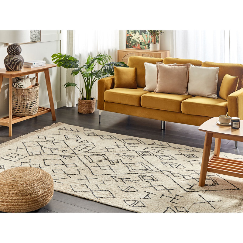 Kemble Geometric 160cm X 230cm Area Rug