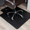 Tapis de chaise de bureau pour lecteur de bois franc Mind Mind
