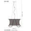 4 - Light Drum Chandelier