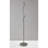 Nauvoo 67" Brushed Steel Coat Tree Rack