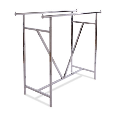 Ashburton 60'' Metal Industrial Pipe Clothing Rack