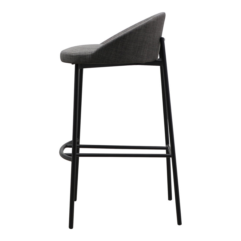 SOCO BARSTOOL CHARCOAL, Bart Stool (30” Seat Height)