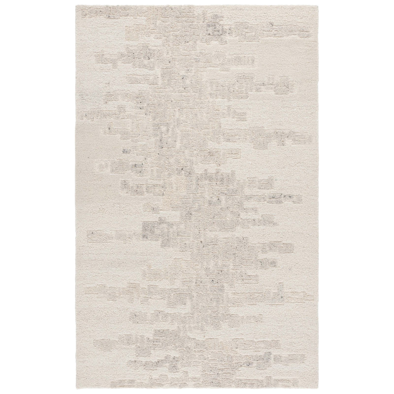 Harvest 106 Hand Tufted Wool; Cotton Abstract Rug, Rectangle 9' x 12'