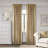 Premium Velvet Myreon Solid Color Blackout Thermal Rod Pocket Single Curtain Panel Liner-1802220305-1802220304