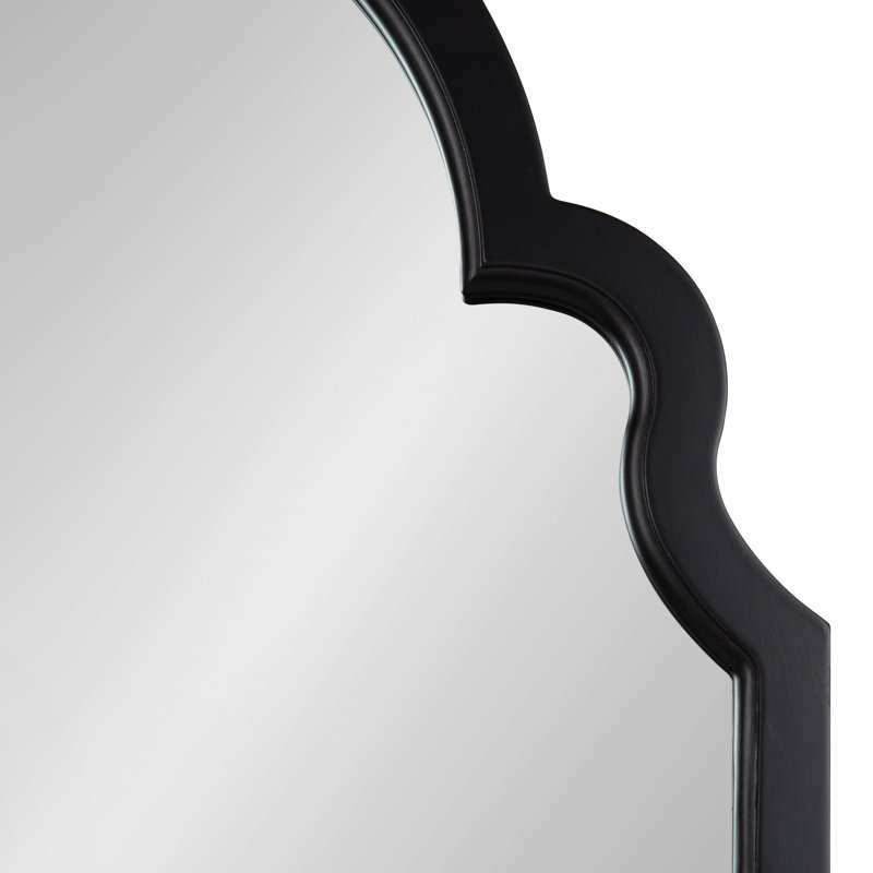 Westin Wood Mirror, 45.5" x 21.5", Black