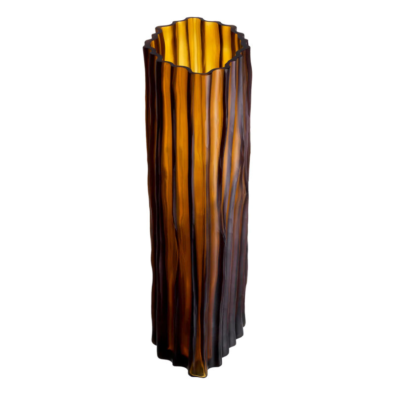 Glass Table Vase, overall height- 15.94"
