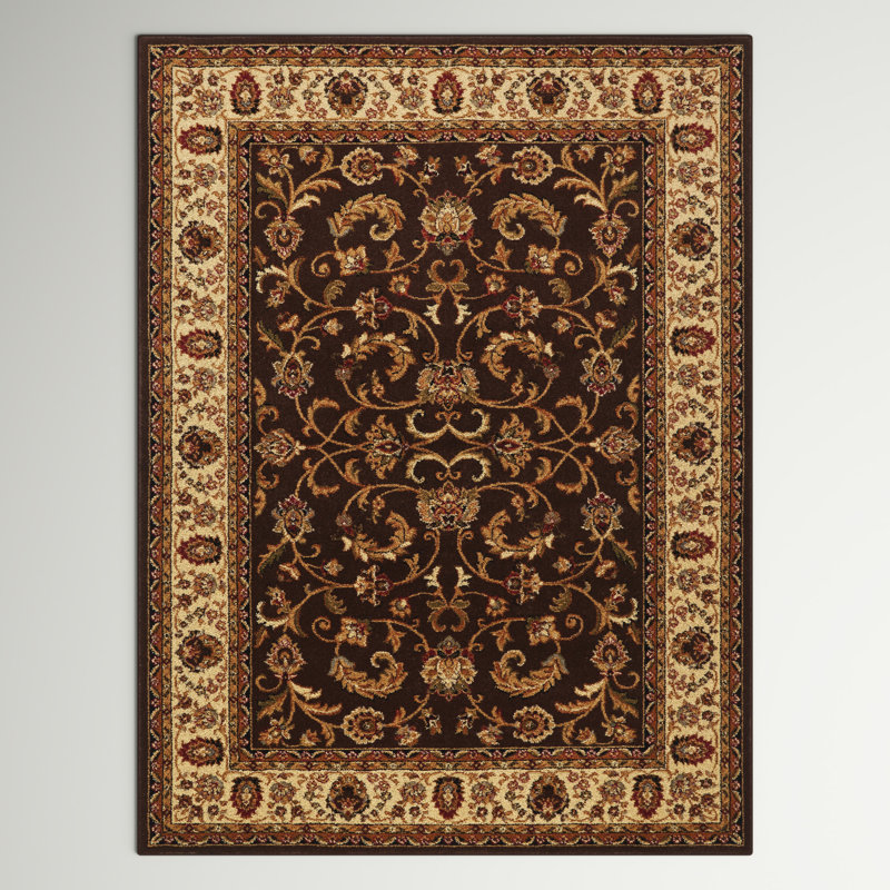 Cokeley Oriental Indoor Rug, Rectangle 5'2" x 7'2"