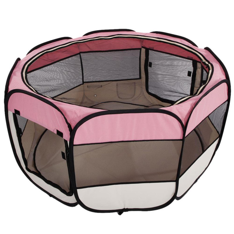 Enclos pour animaux Oxford, H 23,6 po, Rose