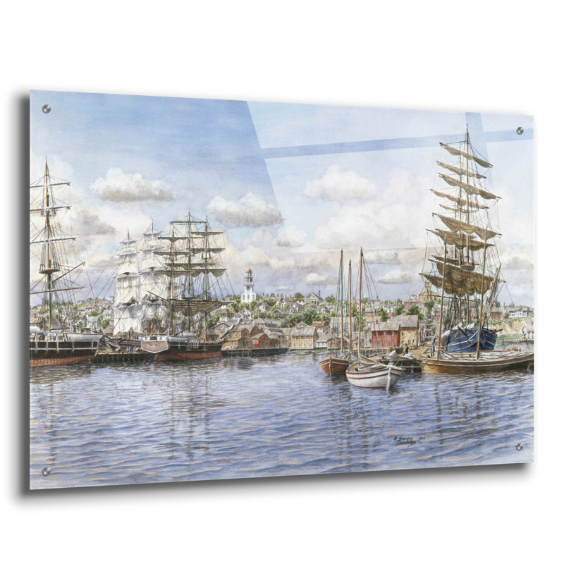 Nantucket, Ca. 1865 par Stanton Manolakas, H 24 po x l 36 po