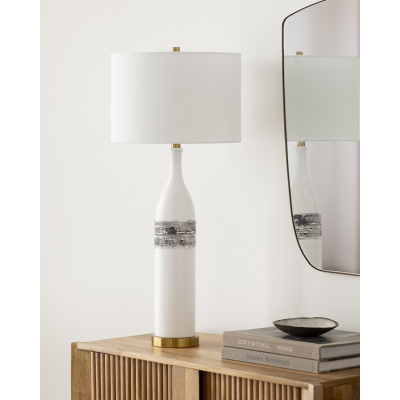 Lampe de table en céramique Valmond