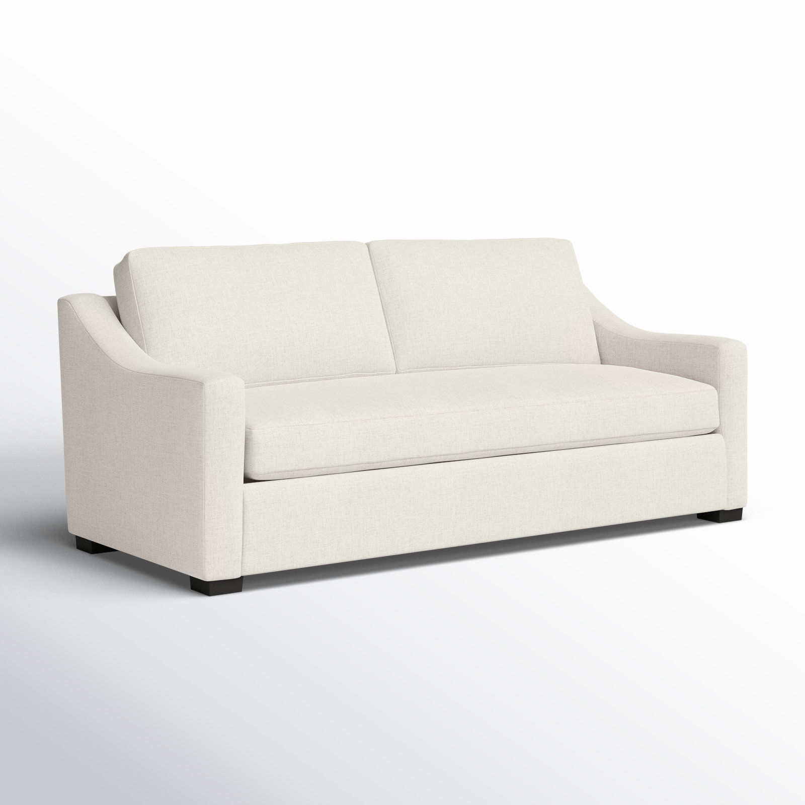 Cranbrook 88'' Upholstered Sofa, Nomad Snow Crypton® Chenille