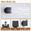 Système de douche thermostatique mural 3 fonctions 12 pouces avec 6 jets de corps-88315794