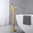 Freestanding Waterfall Tub Filler with Hand Shower-110679733