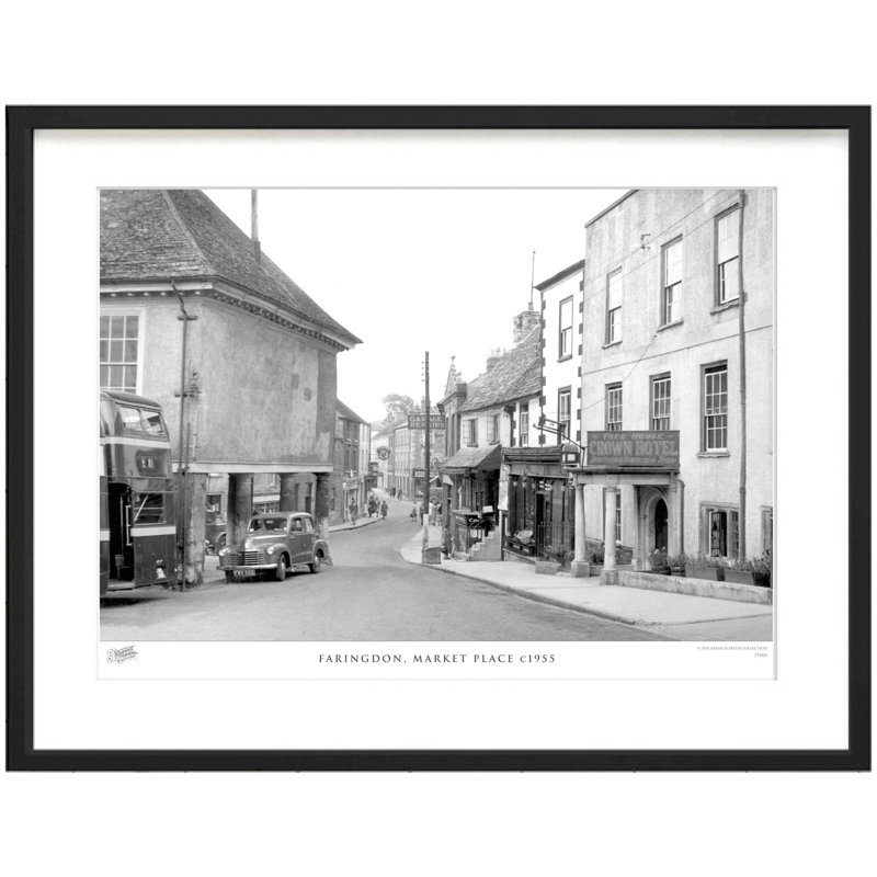 Faringdon, Market Place C1955 by Francis Frith - Single Picture Frame Print, 60cm H x 80cm W x 2.3cm D