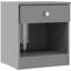 Sydnea 1 Drawer Bedside -1558635115