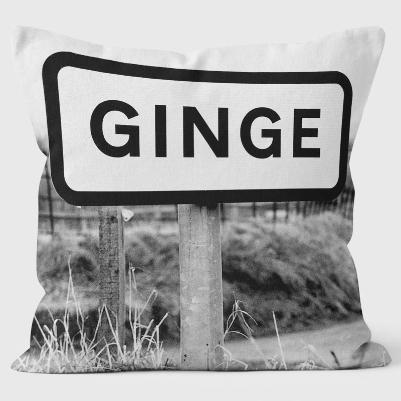Ginge - Lesser Spotted Britain Cushion