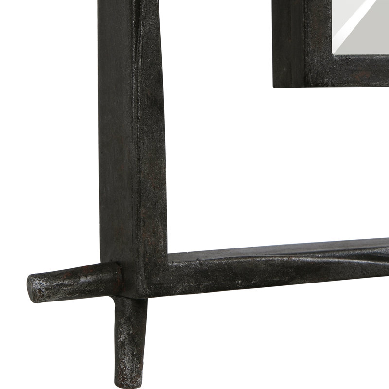 Braxton Metal Rectangle Wall Mirror
