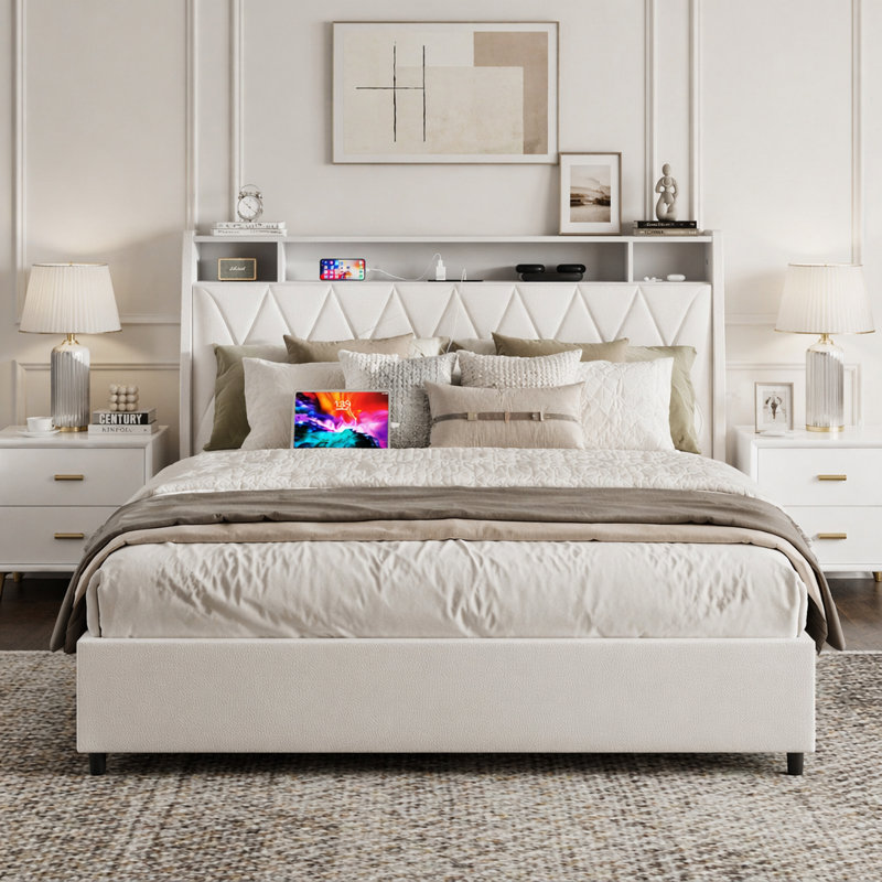 Table basse de salon 34,64 pouces, Blanc