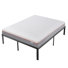 Rudchester Metal Platform Bed Frame With 8" Memory Foam Mattress Included