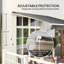 Latitude Run 295cm W x 250cm D Polyester Cover Retractable Patio Awning-1016343527