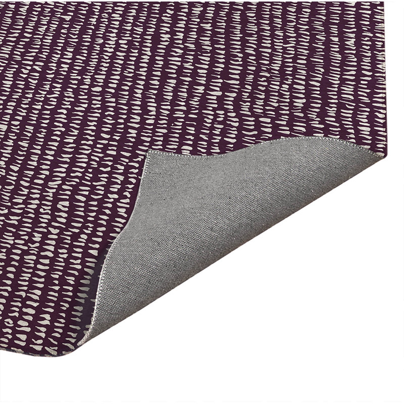 Tapis de cuisine Crops, Aubergine, Rectangle 5 pi x 7 pi