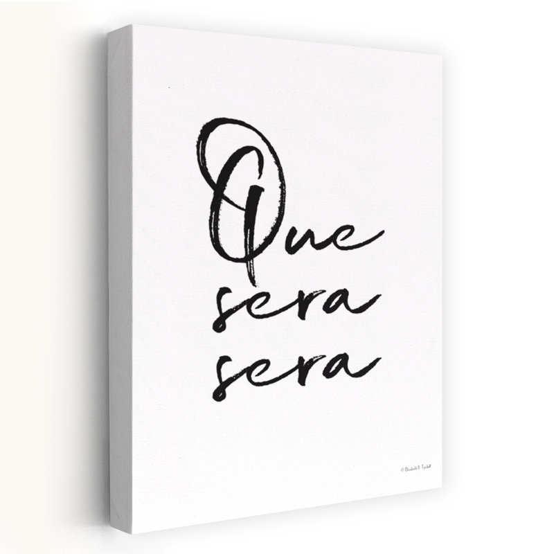 Que Sera Sera, art contemporain, H 48 po x l 32 po
