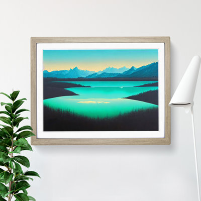 Mountain Lake - Framed Print