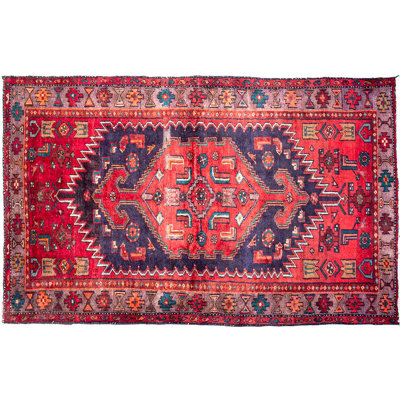 One-of-a-Kind 4'10" X 8'7" 1970s Area Rug in