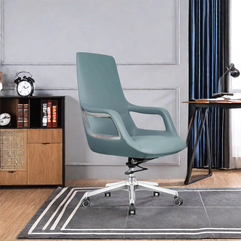 Raiven Task Chair, Gray Blue